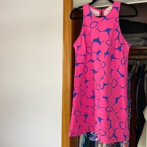 MAHI GOLD Shift Dress— Small